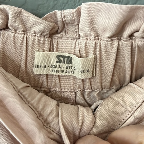 STR pale, dusty pink cotton cargo pants, women’s M, bought in Europe, li… - Picture 4 of 8